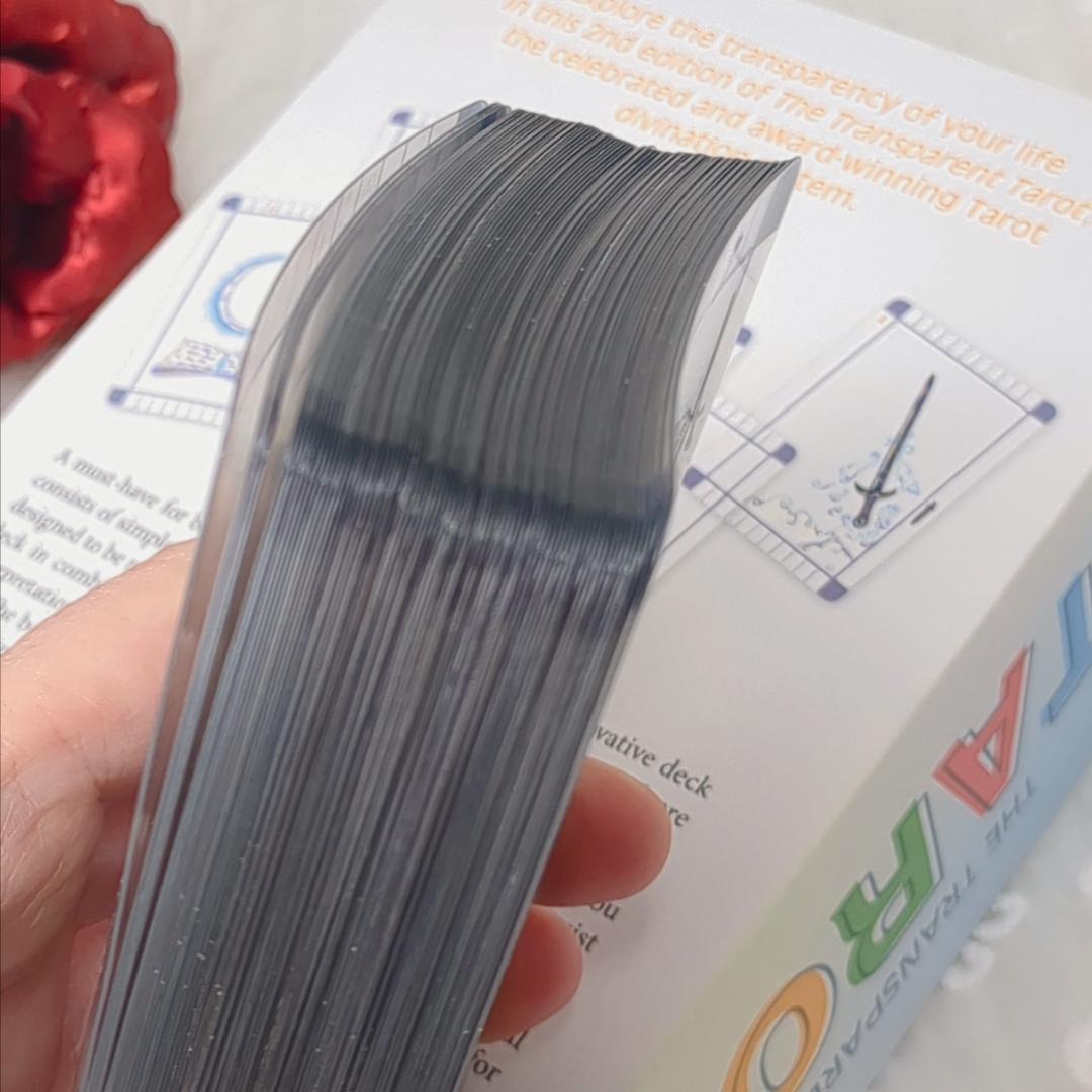 革新的デッキ✨透明なクリアタロット✨THE TRANSPARENT TAROT