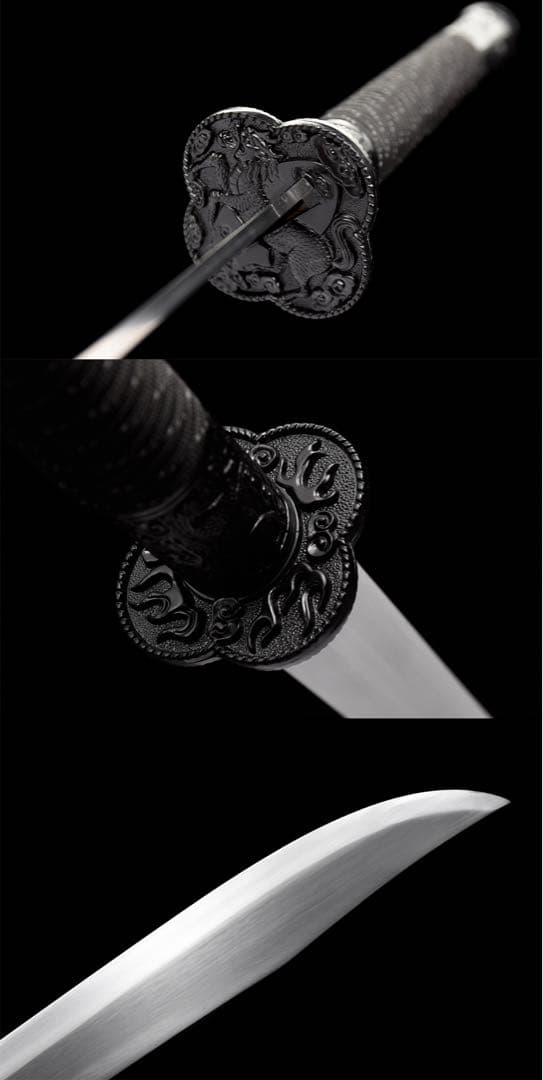 黒龍 西洋剣 模造刀 舞踊刀 刀装具 日本刀 武具 鑑賞刀