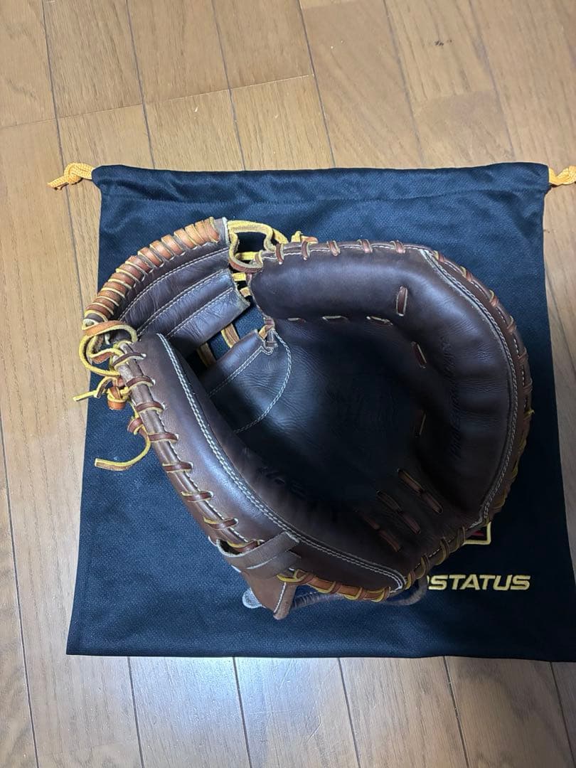 元中日ドラゴンズ谷繁選手使用ZETT硬式キャッチャーミット
