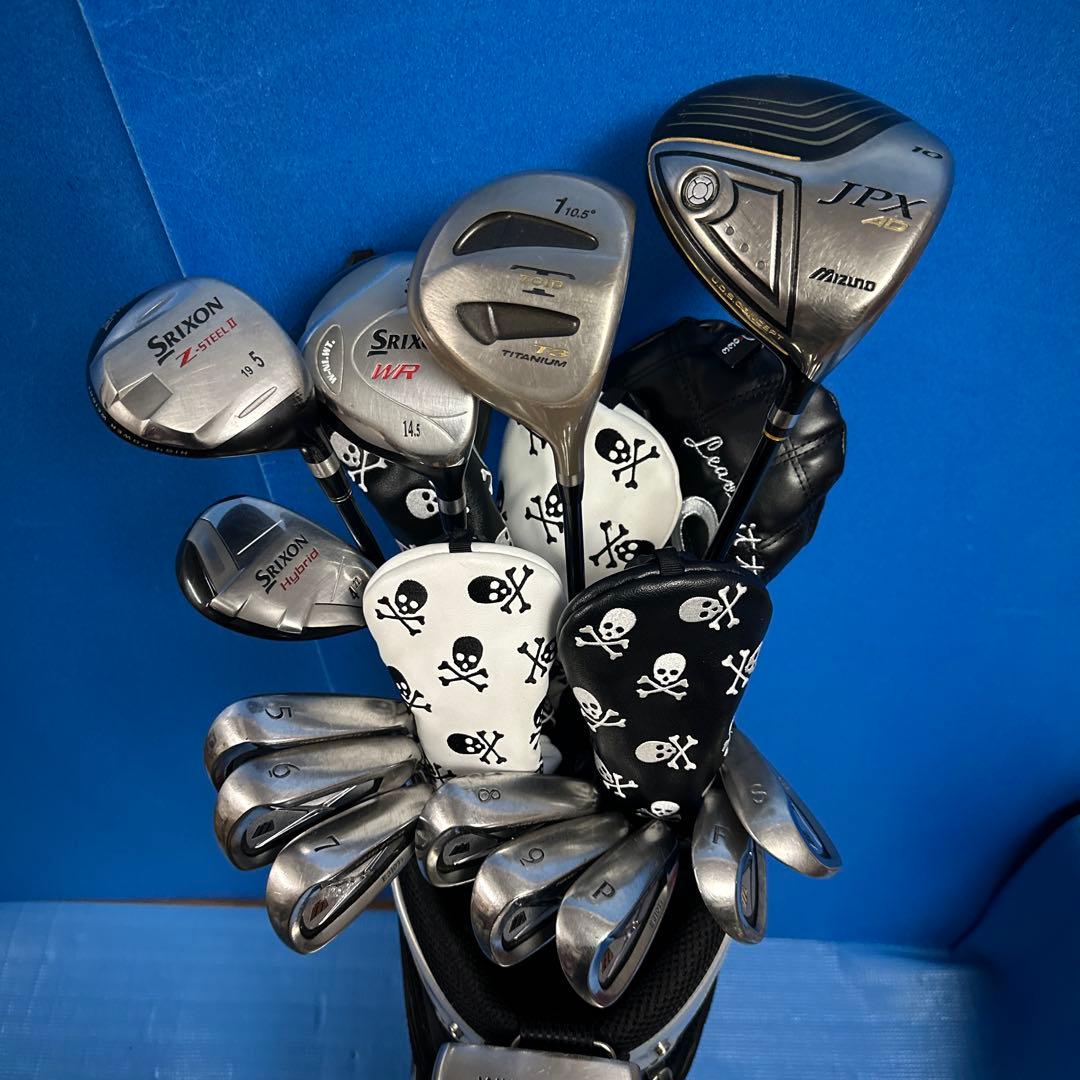 MIZUNO JPX メインadvisor 新品キャディバッグ フルセット超豪華