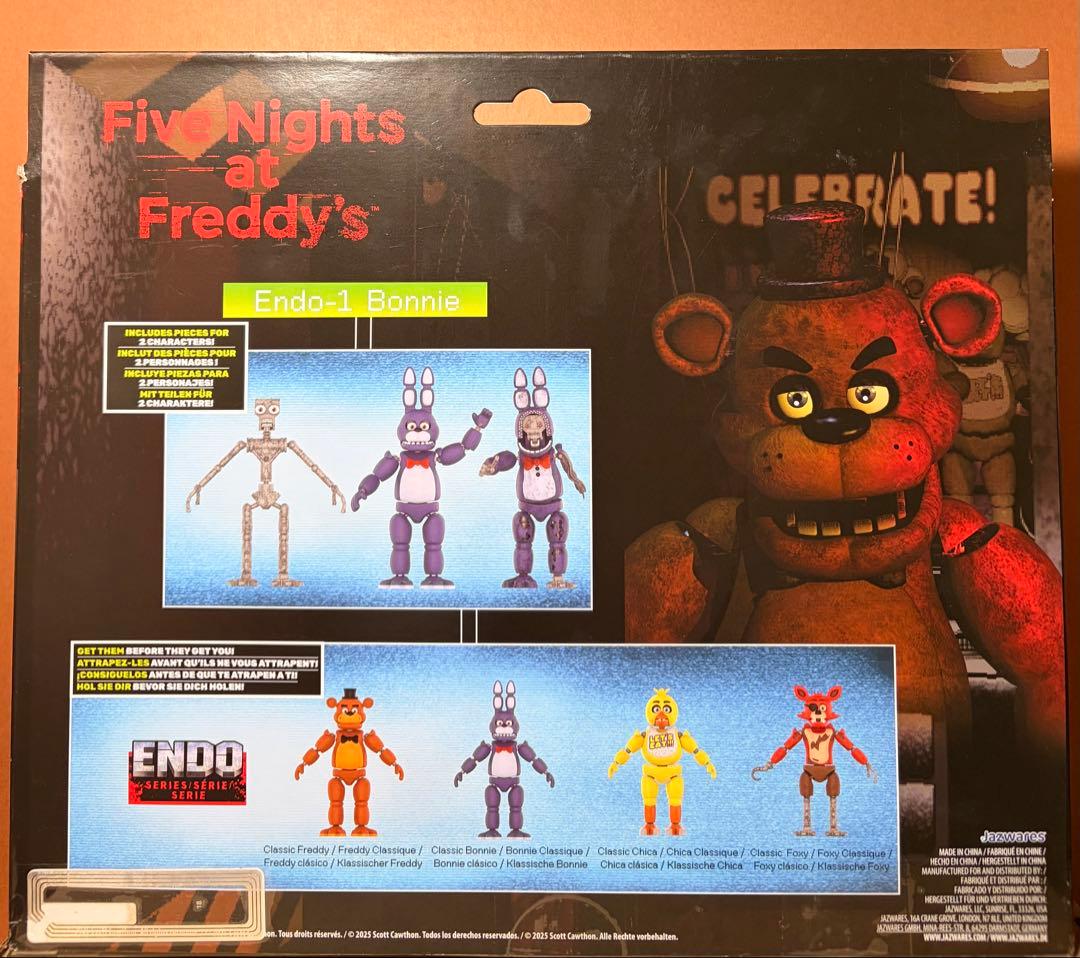 ファイブナイツアットフレディーズ2 着せ替え アクションフィギュア ボニー チカ
