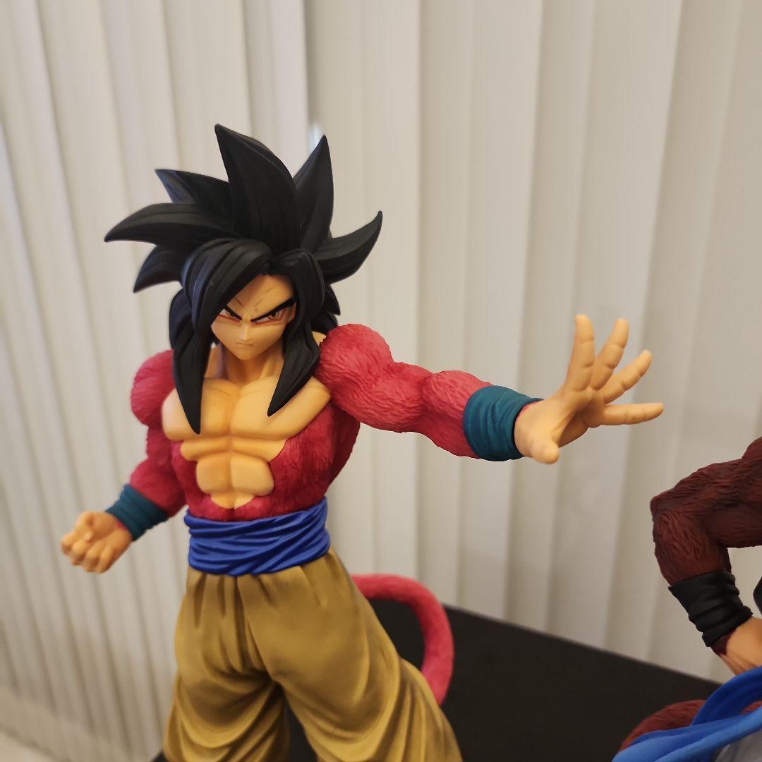 一番くじ ドラゴンボール　A賞 超サイヤ人4 ゴジータ&B賞超サイヤ人4 孫悟空