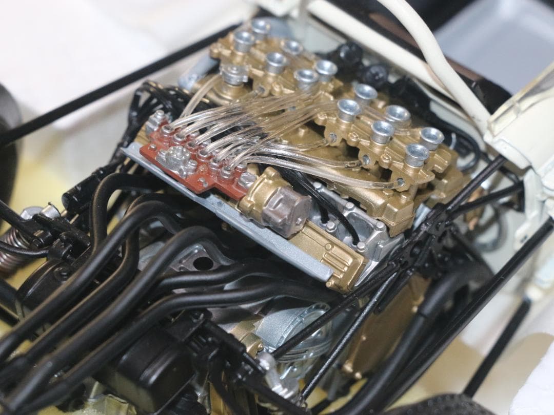 貴重タミヤ製ビックスケール１／12ホンダF1　1965年メキシコＧＰダイキャスト