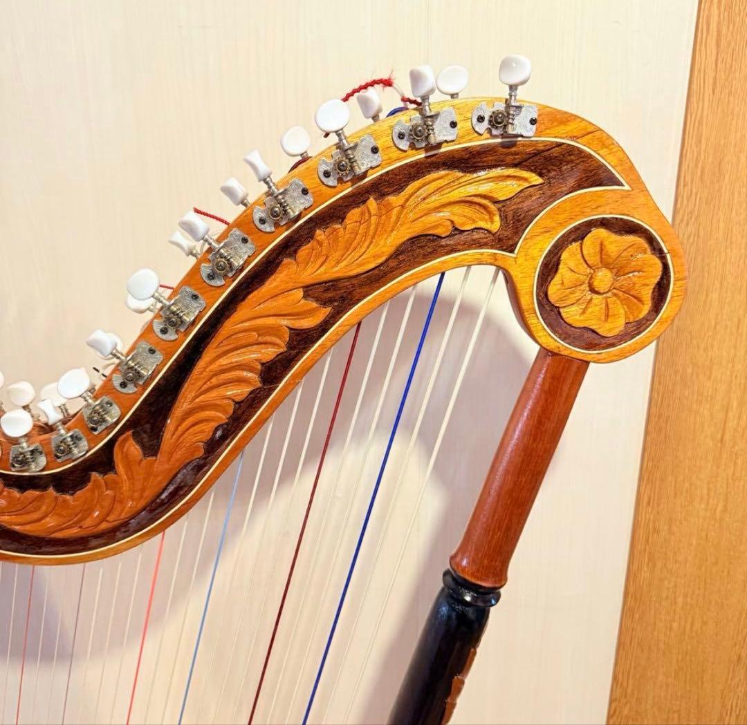 アルパARPA木製装飾ハープ 本体