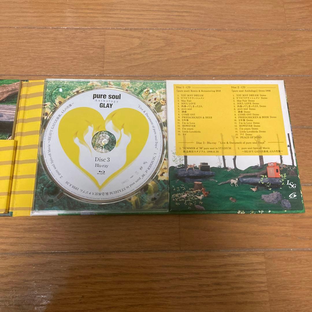 邦楽 GLAY anthology pure soul CD Blu-ray