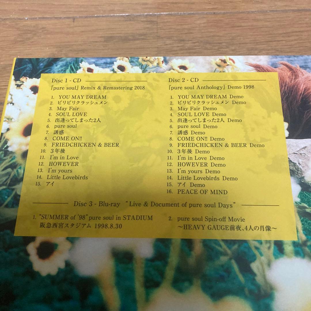 邦楽 GLAY anthology pure soul CD Blu-ray