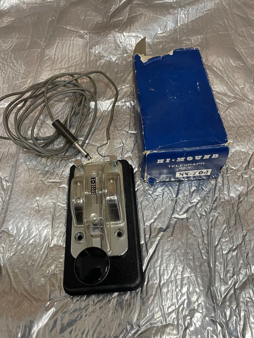 アマチュア無線機、TS-520V 、HF SSBトランシーバー(ジャンク)