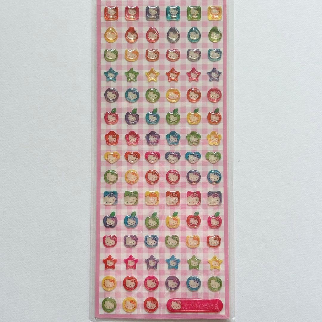 ♡キティ ミミィ シールファイル 2001年 収納 スポンジシール プチエポ♡