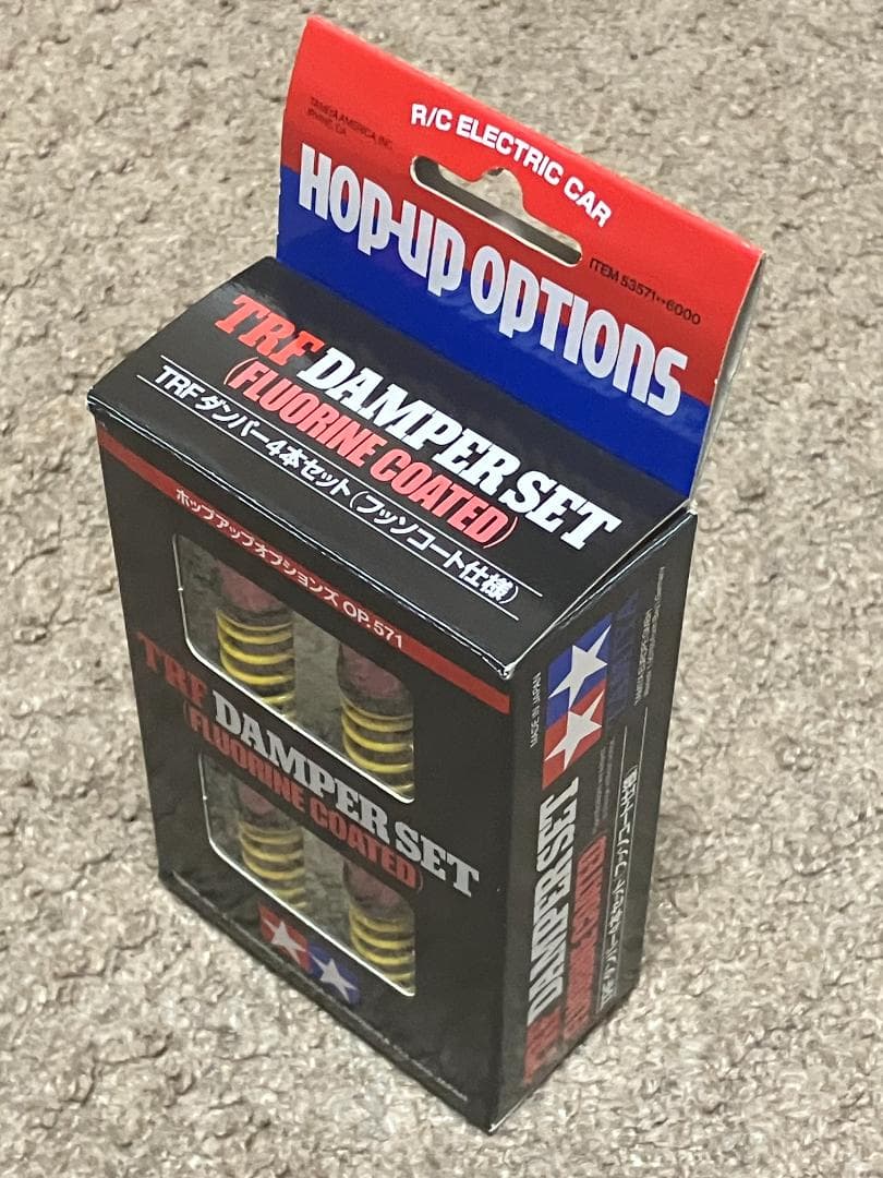 【送料込】タミヤ　TRFダンパー４本セット（フッ素コート・カラーコンバート仕様）