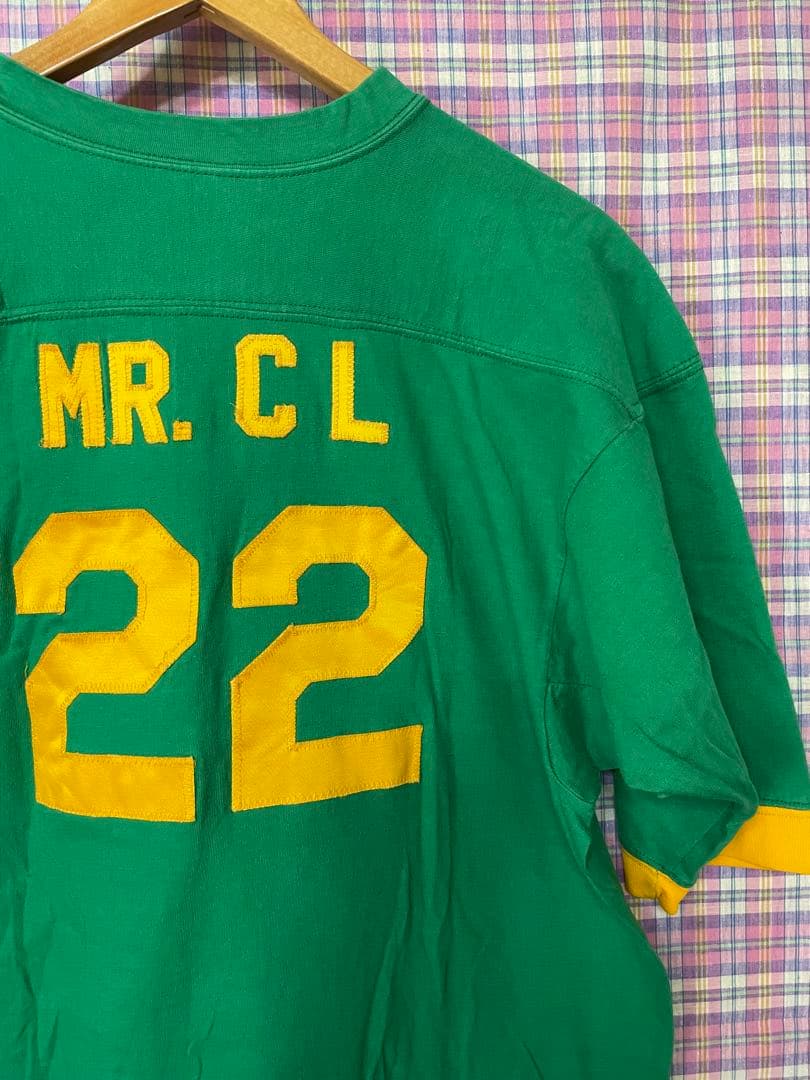 Russell southern◼️70sビンテージ金タグ◼️フットボールTシャツ