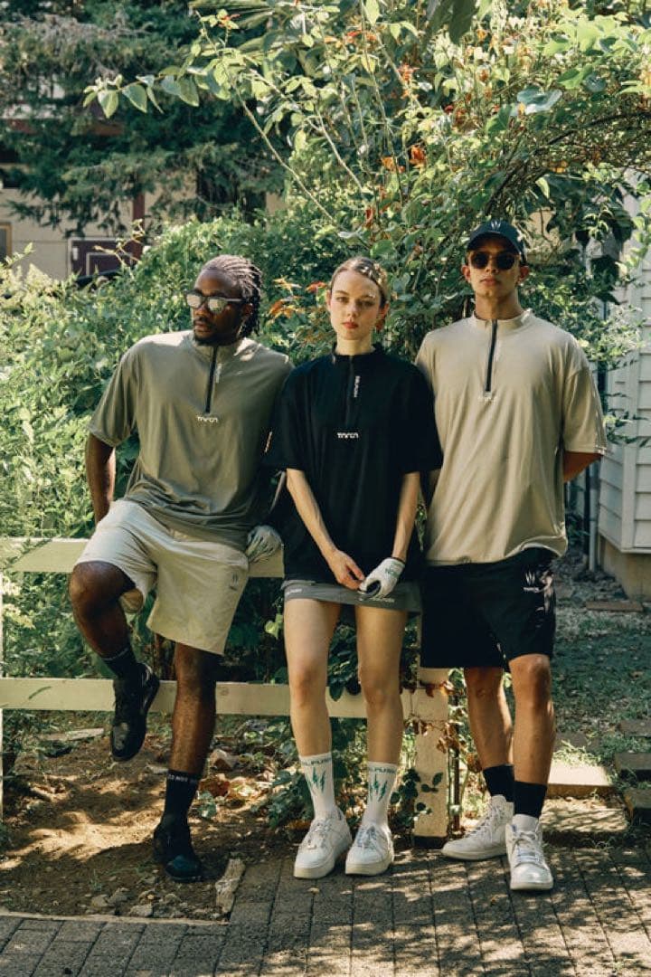 TNRCN EVERCORE HALF-ZIP TEE サイズL