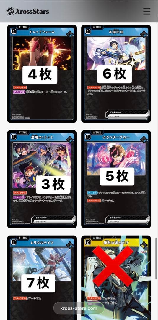 その他 Xross Stars
