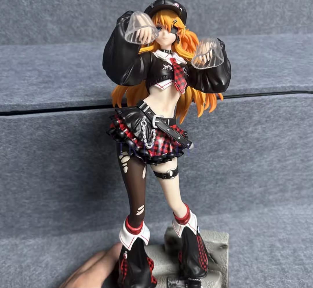ガレージキット　未塗装未組立　アスカ　エヴァンゲリオン　フィギュア　PVC