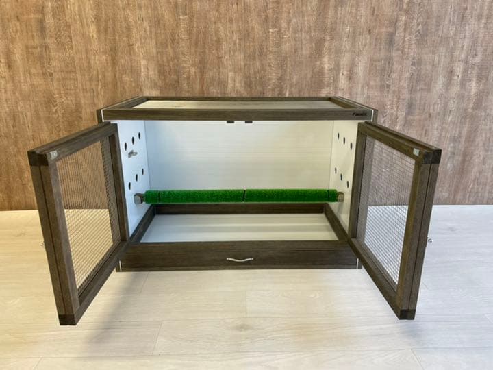 ＦandＫ爬虫類木製ケージ　フクロウケージ　オーダー用