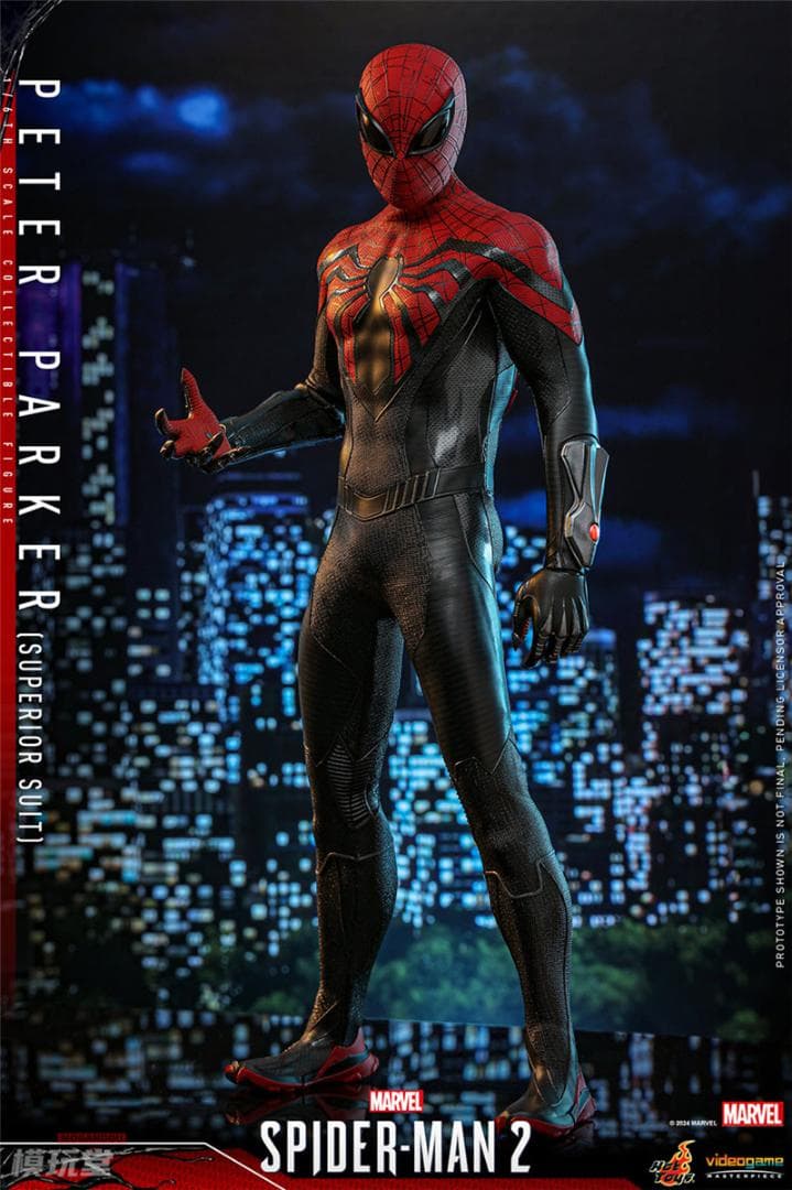 ホットトイズSpider man スパイダーマン スーペリア・スーツ VGM61