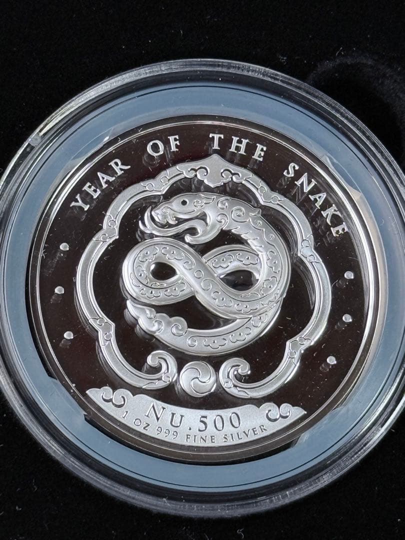 各国 2025年 巳年蛇図 銀貨5種セット プルーフ