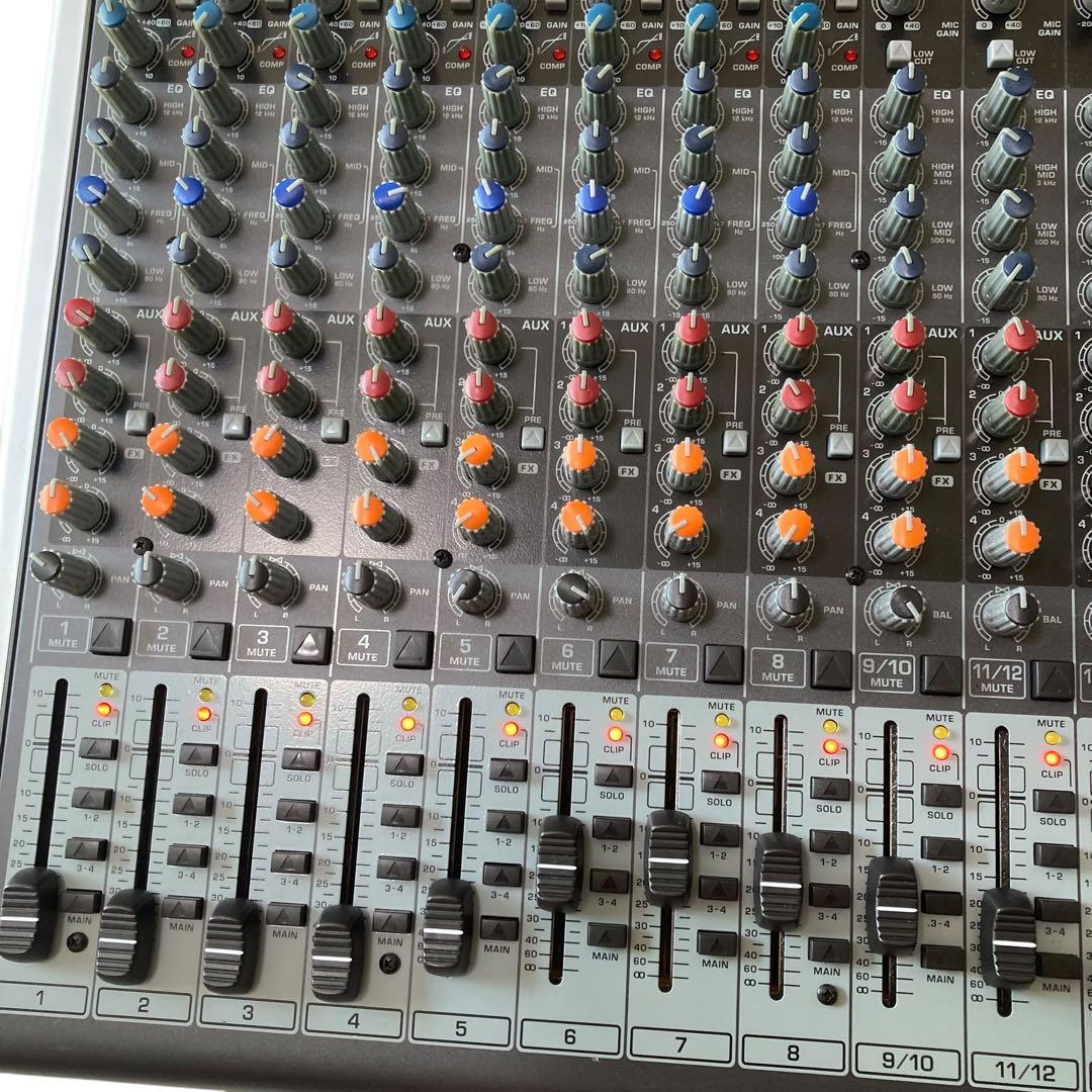 【美品】希少　BEHRINGER XENYX X2442USB アナログミキサー