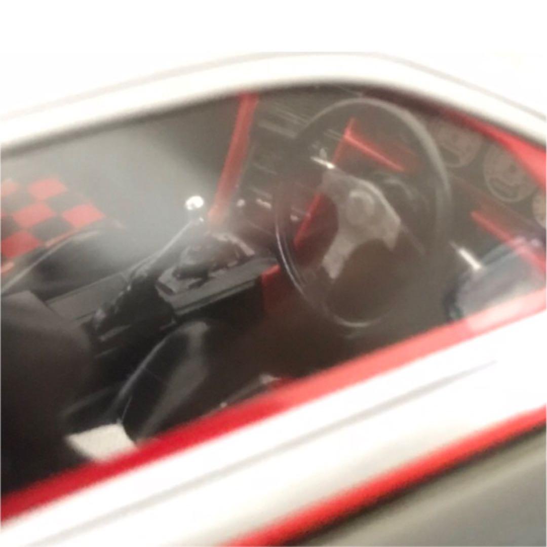 1/24 スカイライン R34 プラモ 完成品 クリア磨き上げ