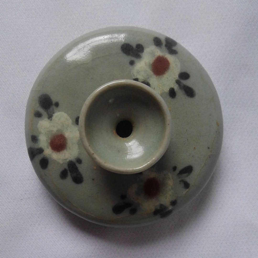 世界一？名品　高麗　高麗青磁辰砂彩油壺　化粧　美術館級　希少　骨董
