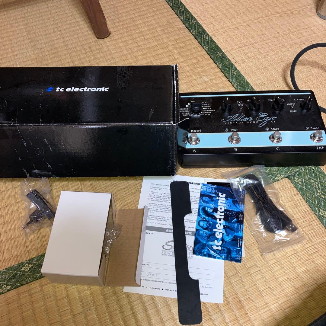 tc electronic Alter Ego X4 エコーエフェクター