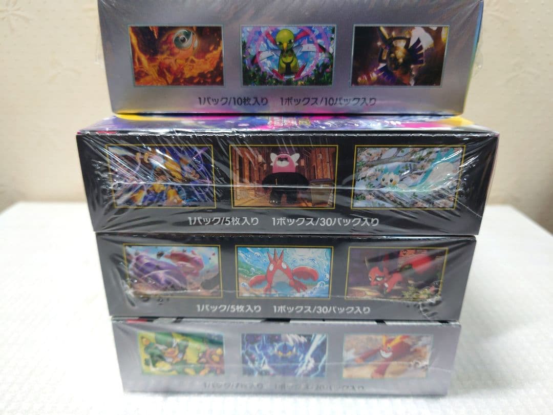 ポケカ　シュリンク付き　4boxまとめ売り
