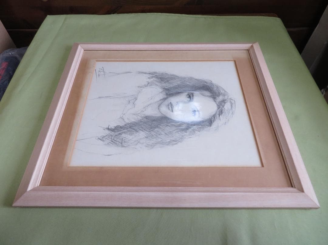 ◆ 黒川達也　「少女像」　師：宮永岳彦　◆