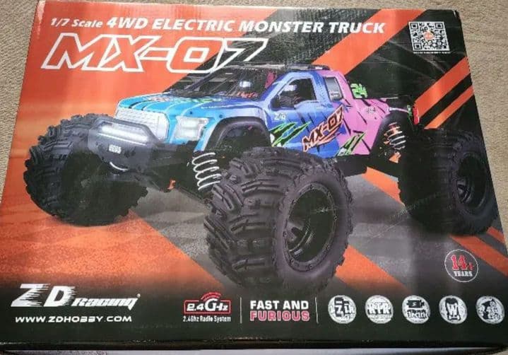 1/7 MX-07 シルバー オフロードRCカー RTR