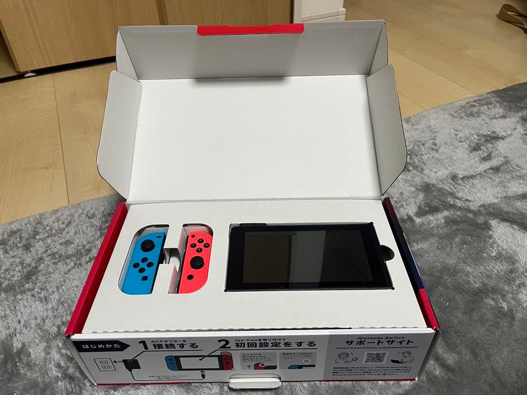 【動作確認済み！】Nintendo Switch 本体セット ネオン