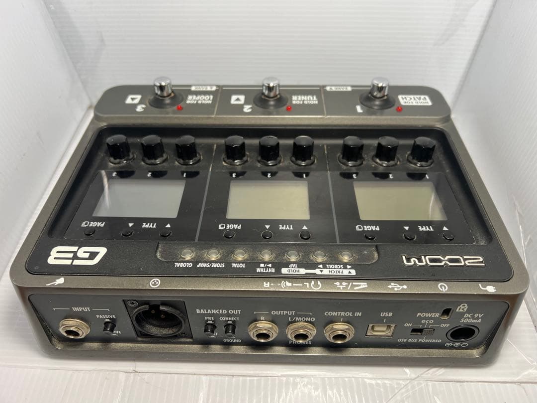 ZOOM ズーム G3 ギターエフェクター