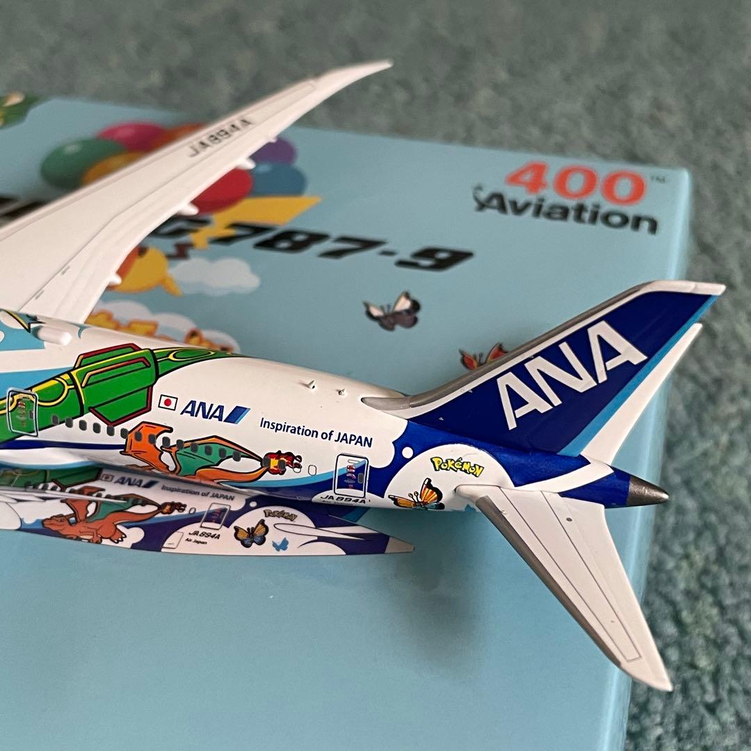 ANA 全日空 787-9 ポケモン ピカチュウジェット AV スタンドt付き