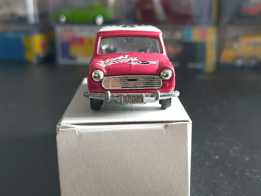青箱トミカMiniCooper40thTraffic happybirthday