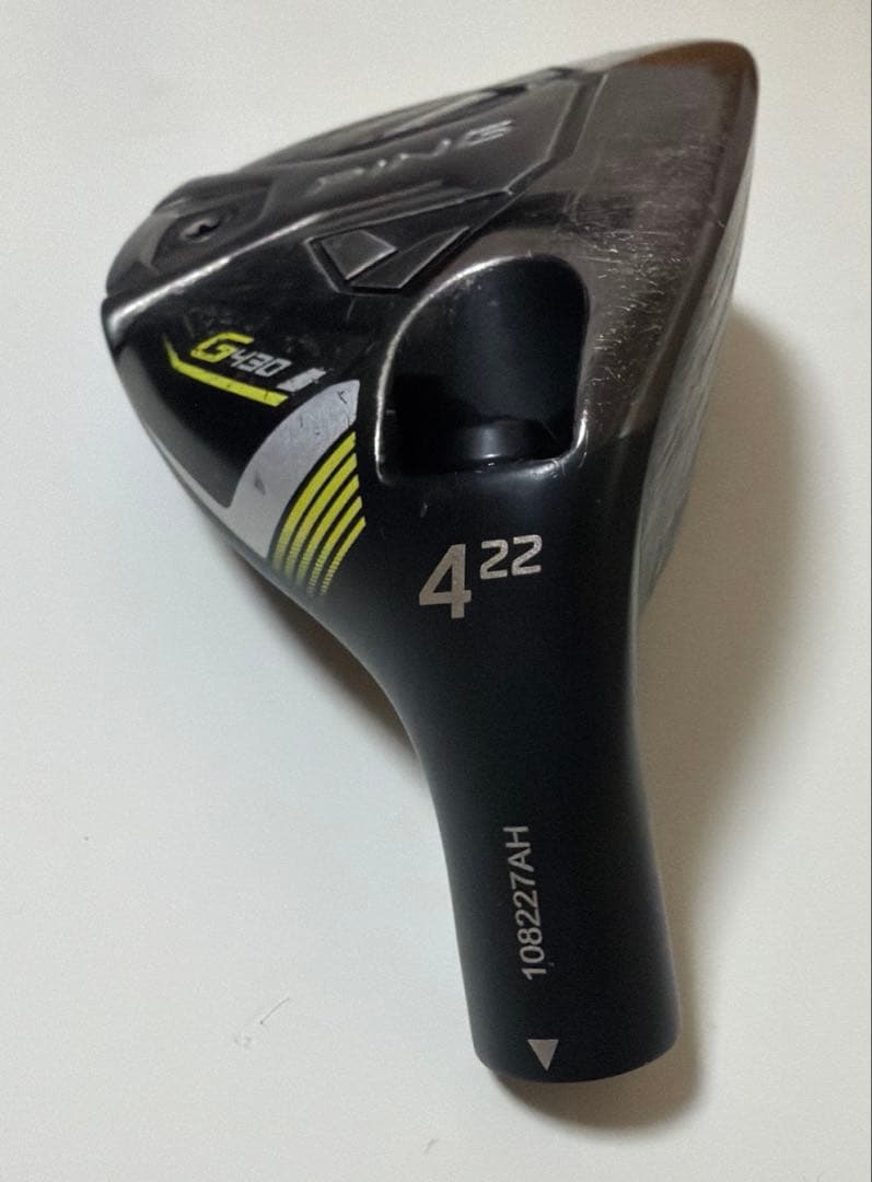 PING ピン G430　4U 22゜ ヘッド 　　日本仕様　　正規品