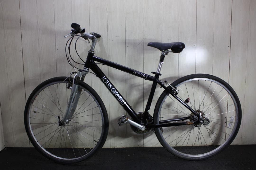 ルイガノ LGS-TR1 700C アルミ シマノ24速 420mm 黒