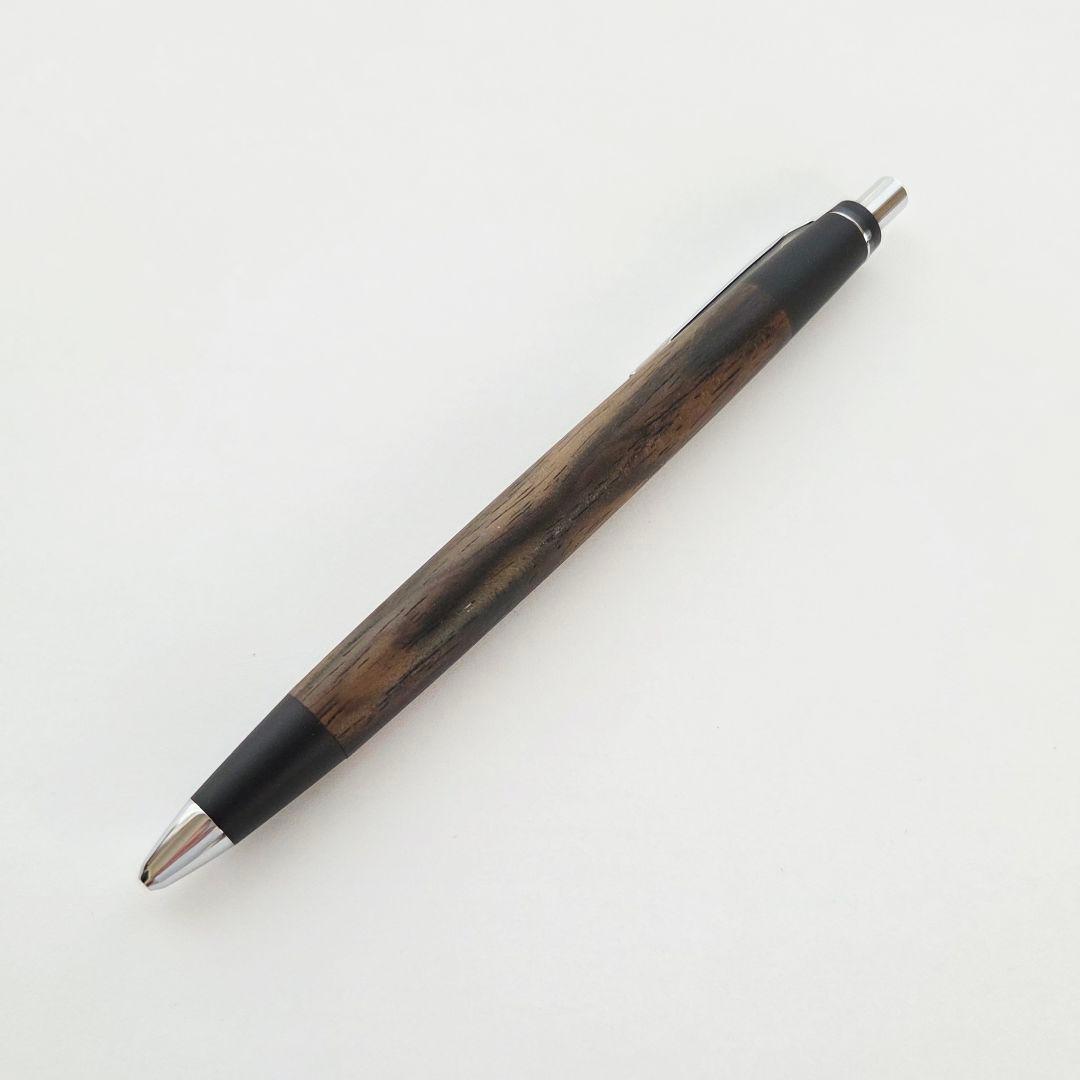 【新品未使用品】野原工芸 特上黒柿 孔雀杢 シャープペンシル 0.5mm 限定