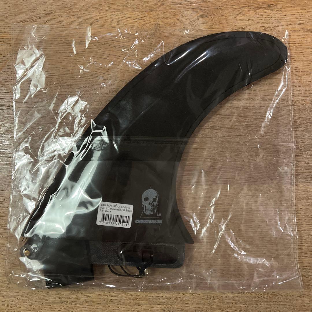 FCS II Christenson PG Black 7.5インチフィン