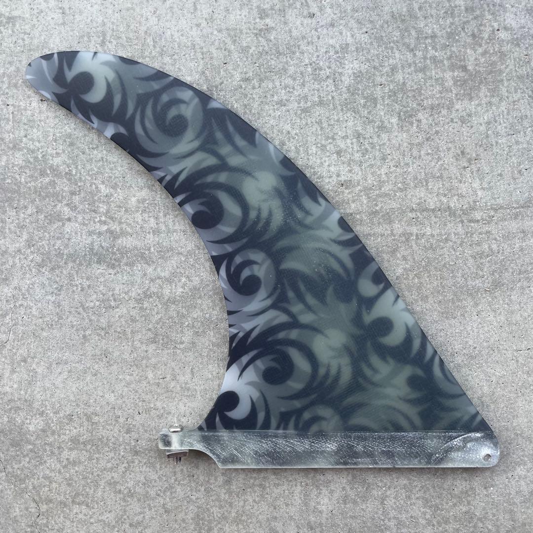 新品　シングルフィン　ロングボード　9インチ　キャプテンフィン系　アートフィン