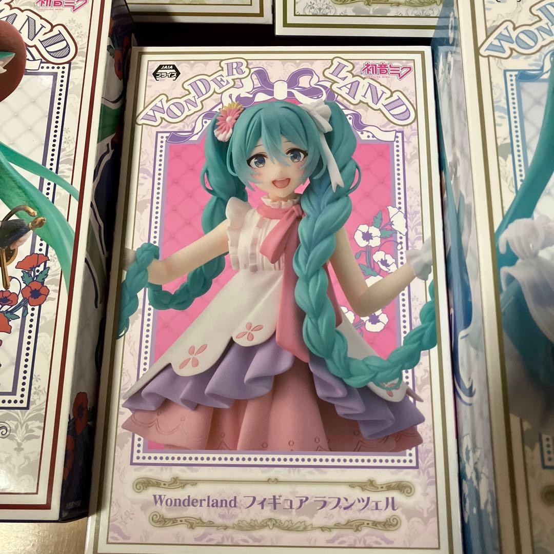 初音ミク　Wonderlandフィギュア　全7種セット