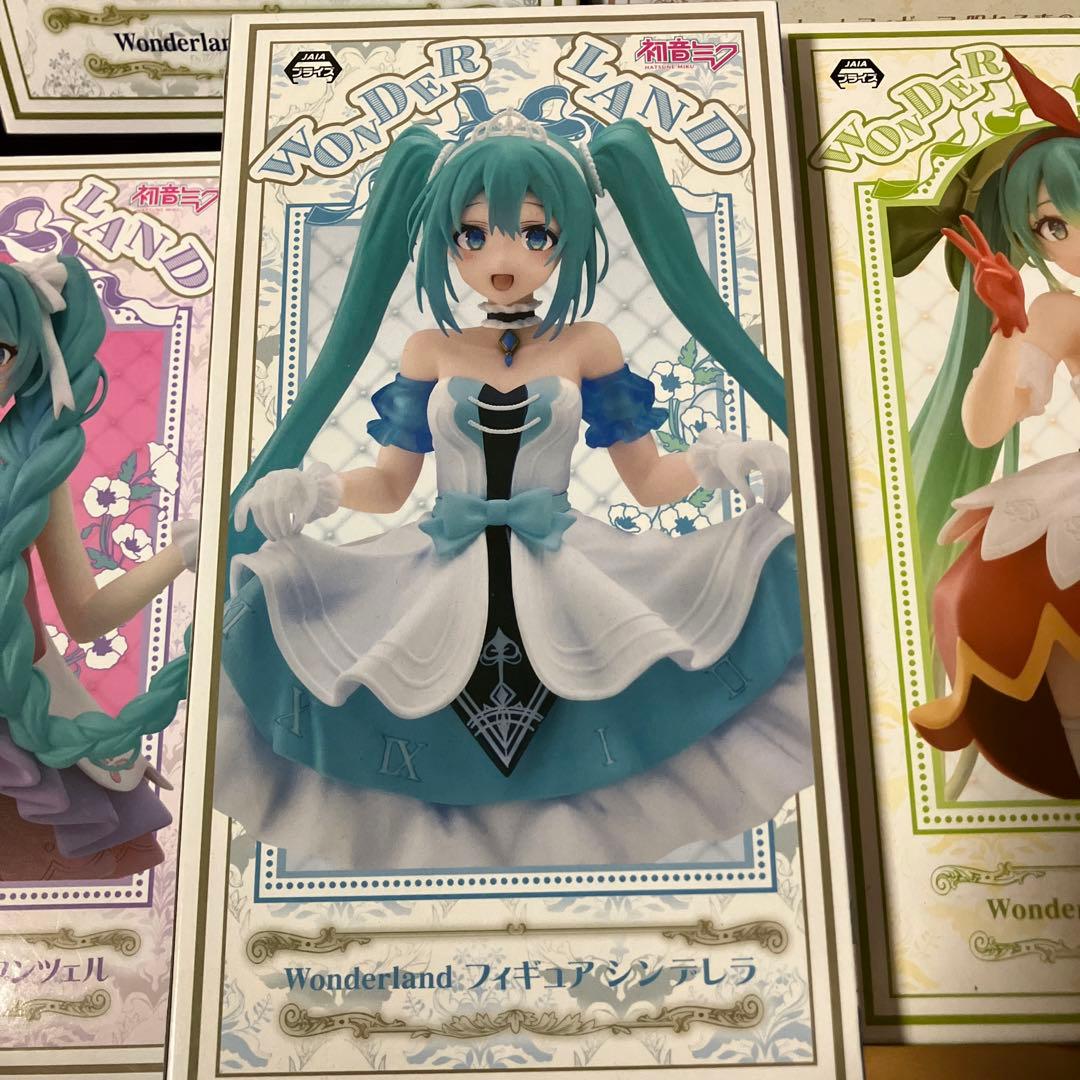 初音ミク　Wonderlandフィギュア　全7種セット