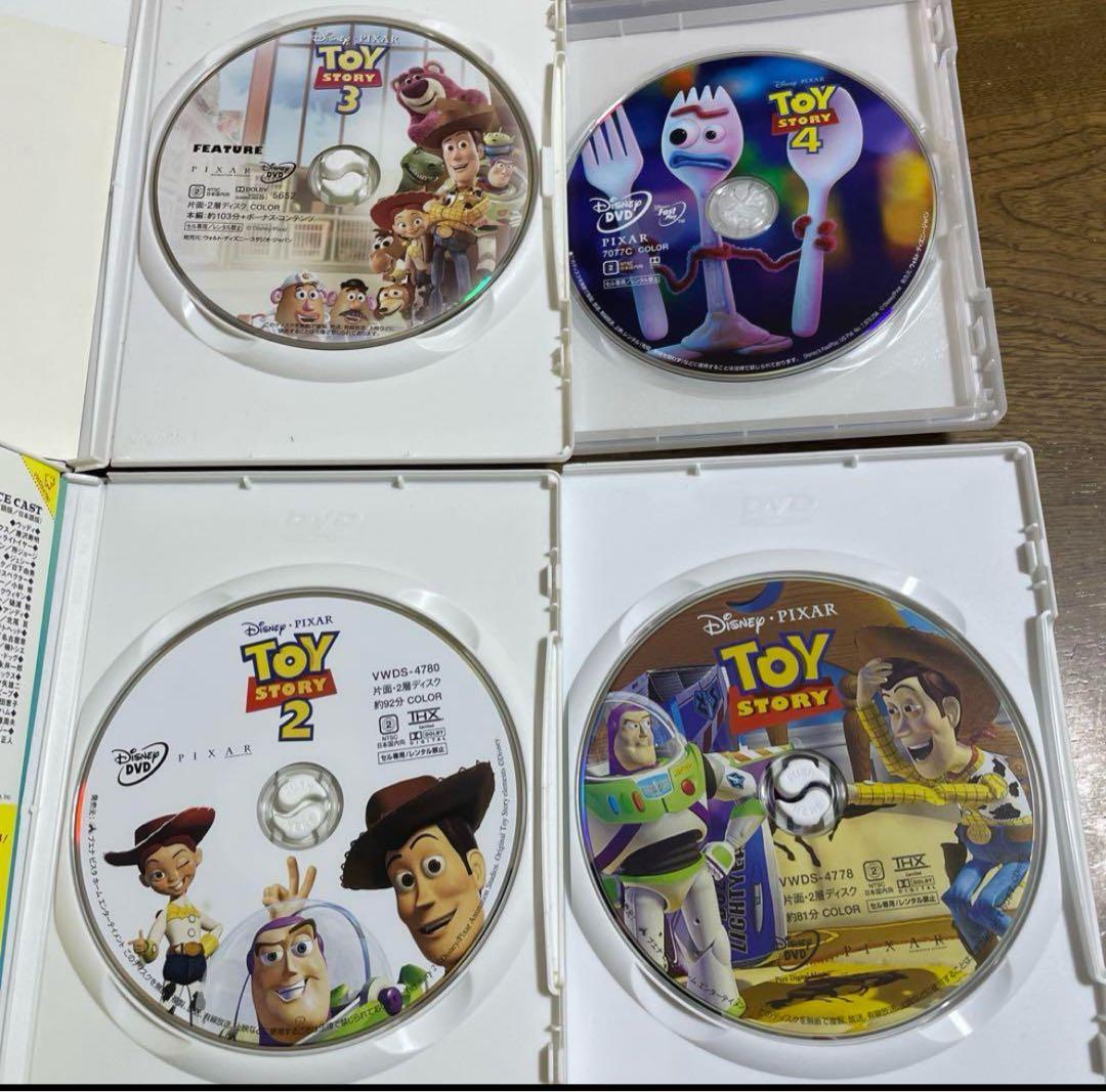 国内正規品❤️トイストーリー1.2.3.4DVDセットです。