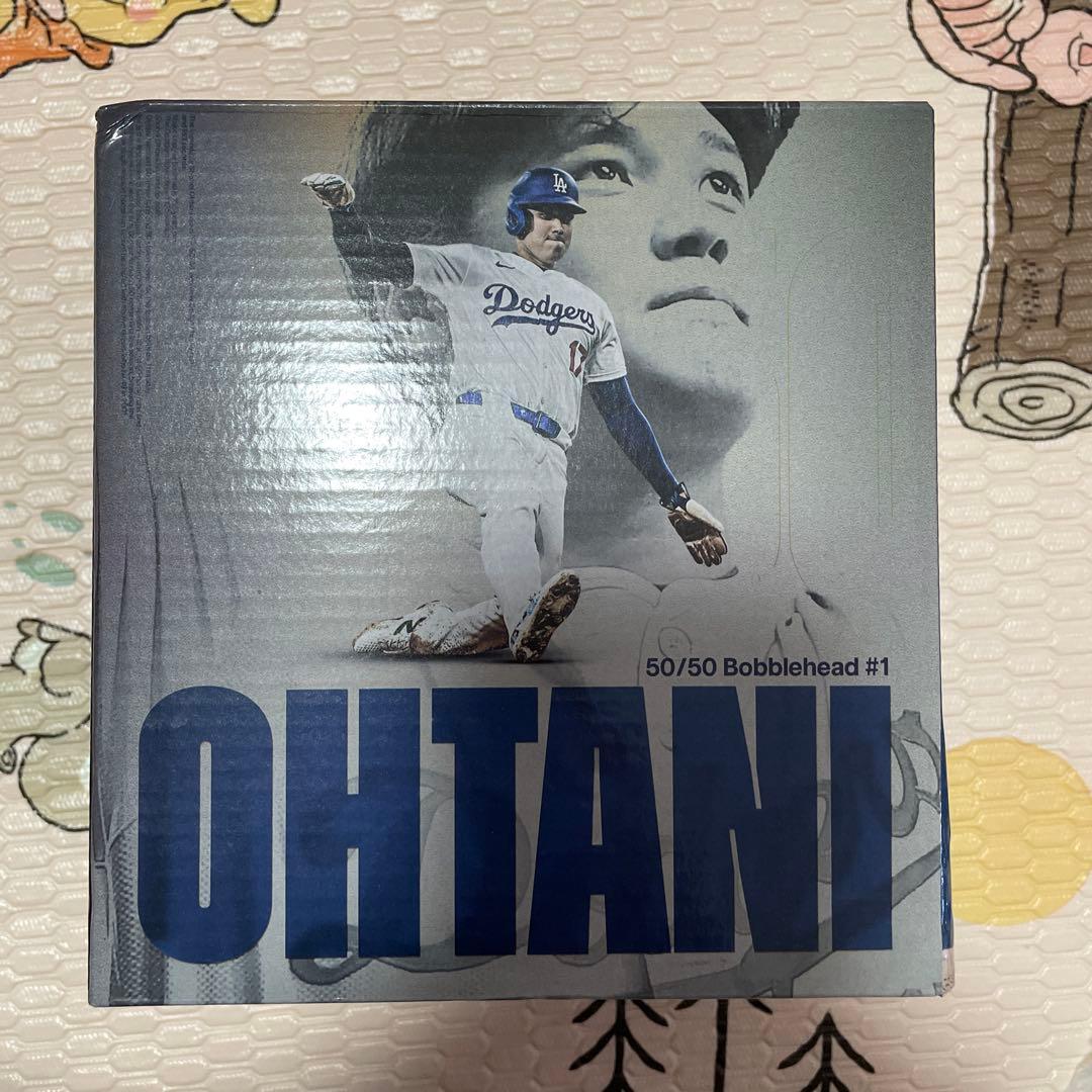 大谷翔平　バブルヘッド　50/50