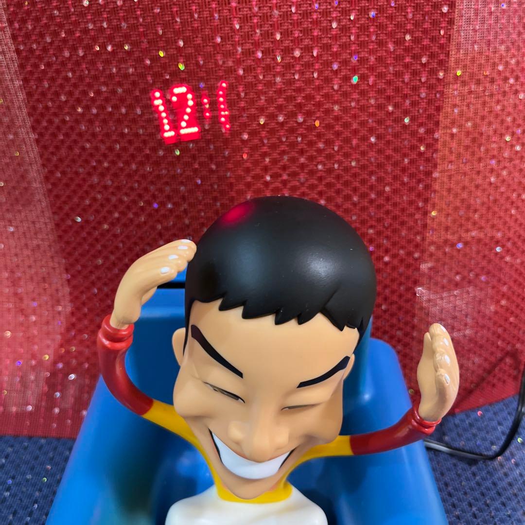 『さんまさん』座っているキャラクター フィギュア　日本テレコム