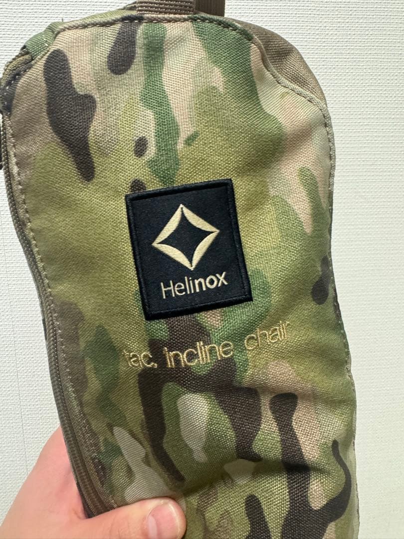Helinox タクティカル インクライン チェア 迷彩