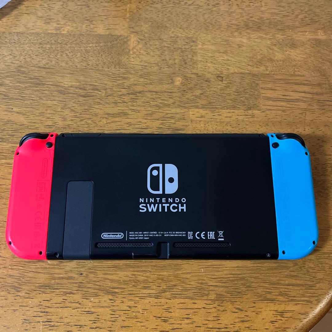 Nintendo Switch 本体 青/赤オリジナルボックスとトラベルケース