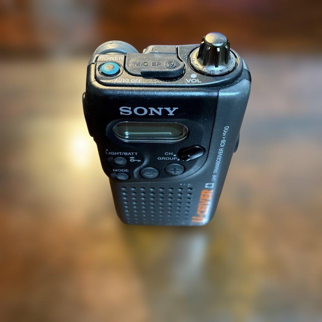 1993年製 SONY U-CEVER 特定小電力トランシーバー 　レア品