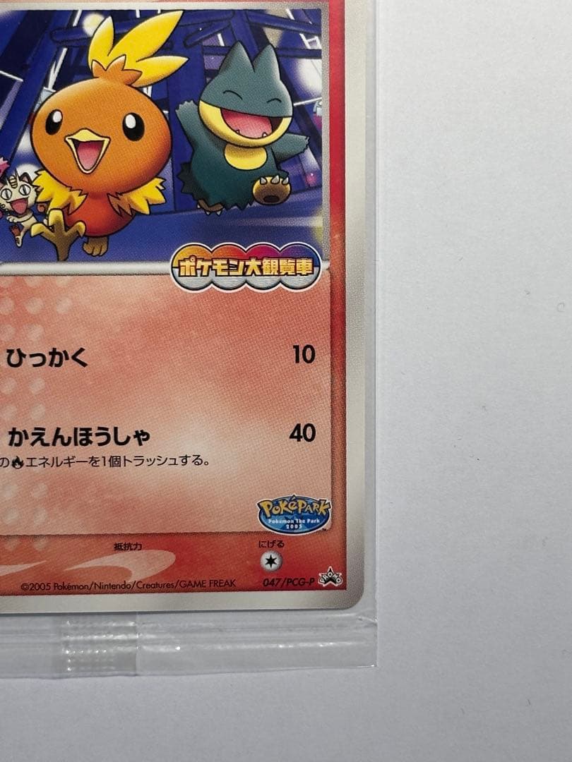 未開封　ポケパークのアチャモ　ポケモンカード