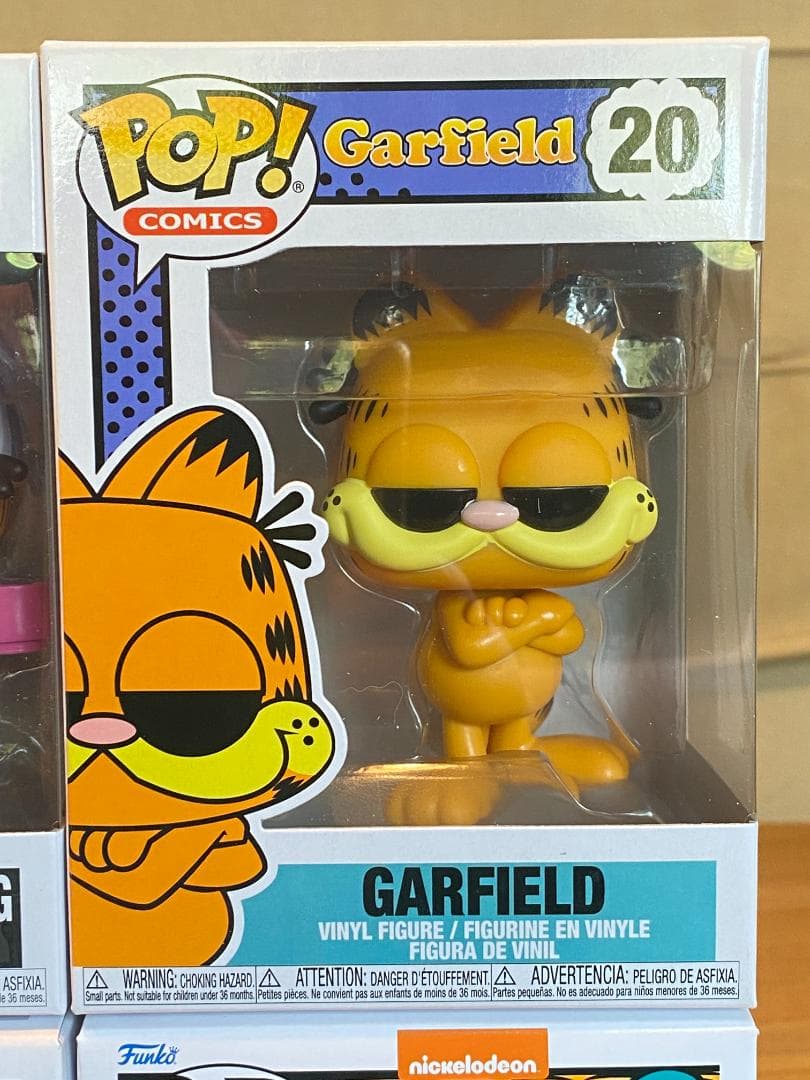 ガーフィールド フィギュア 4体セット FUNKO POP ファンコポップ