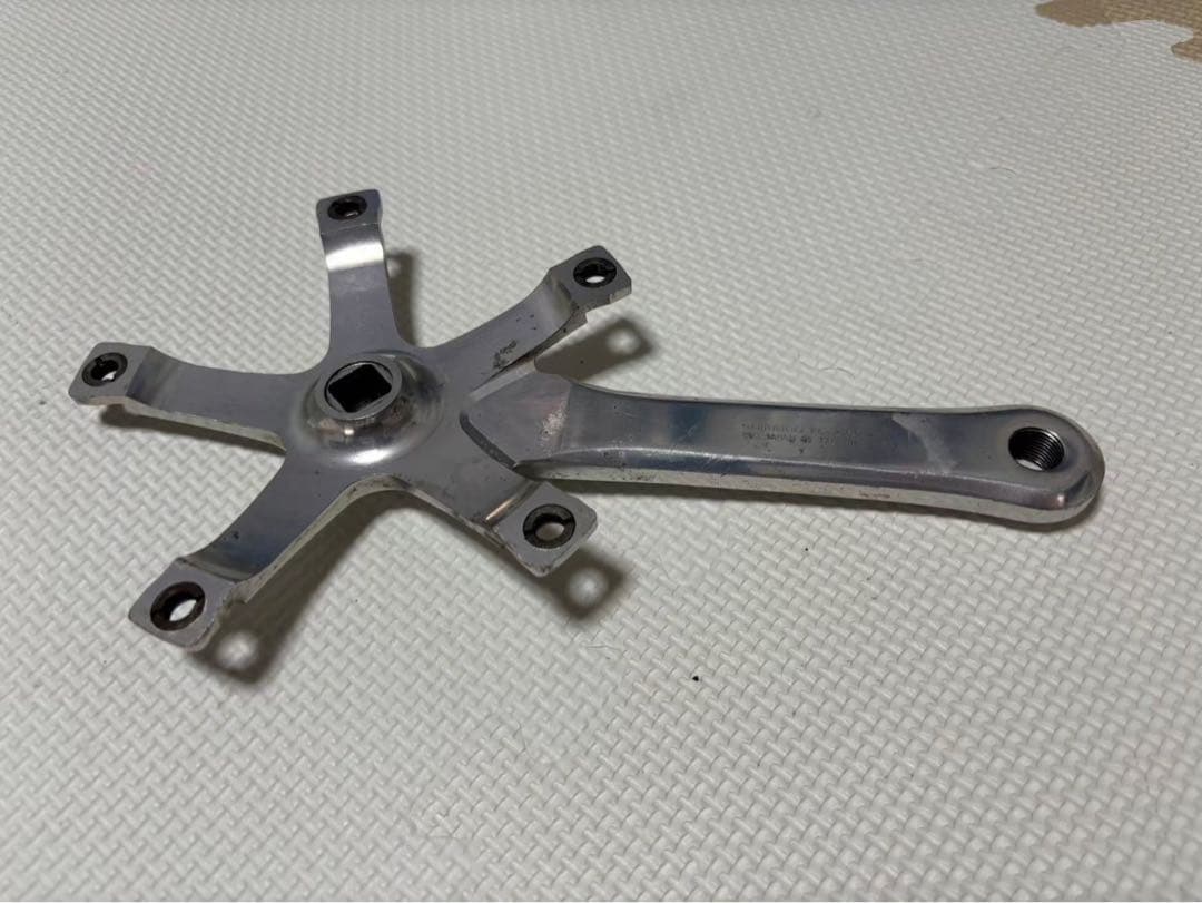 SHIMANO クランクセット シルバー 175 NJS ボルト付 #002