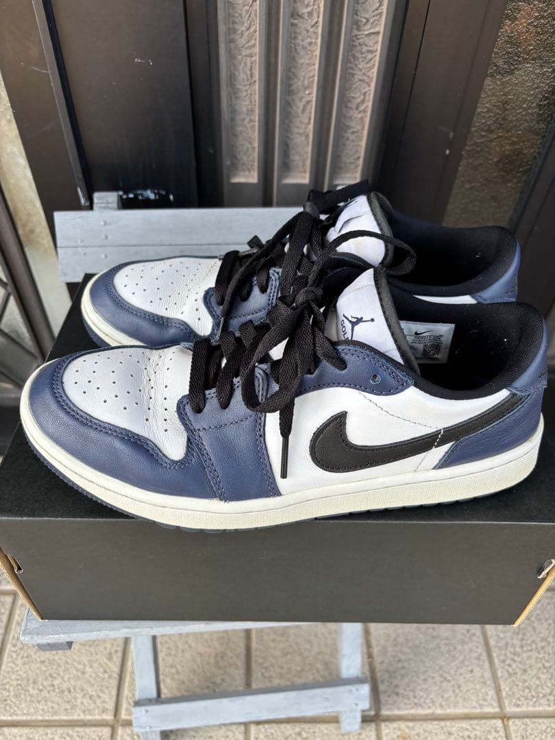 NIKE Air Jordan Low G ネイビー26.5
