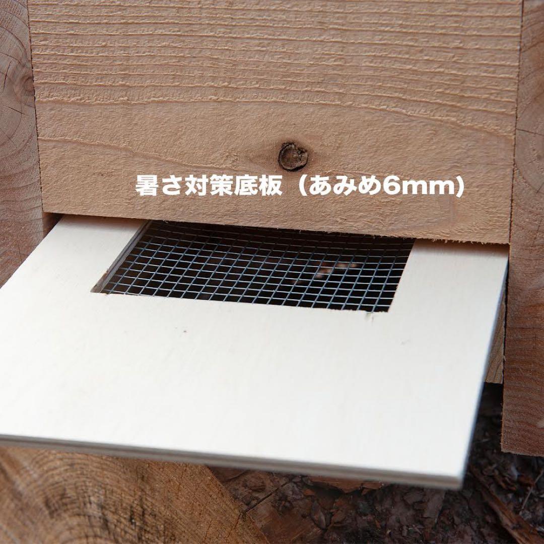 日本みつばち用 伝統の3段重箱270mm