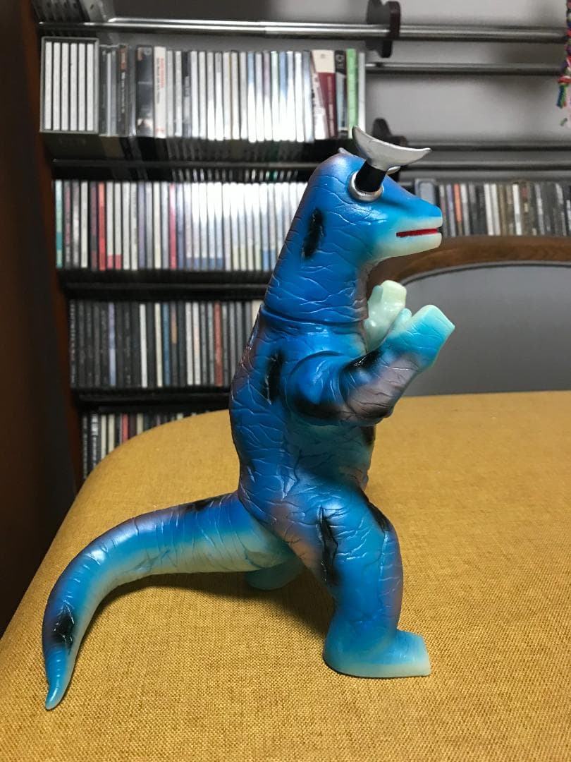 ブルマァク 蓄光 エレキング 復刻 ソフビ マーミット ベアモデル マルサン